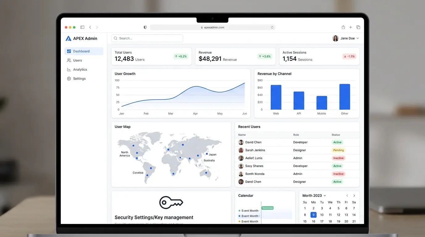 image of Custom Admin Panels